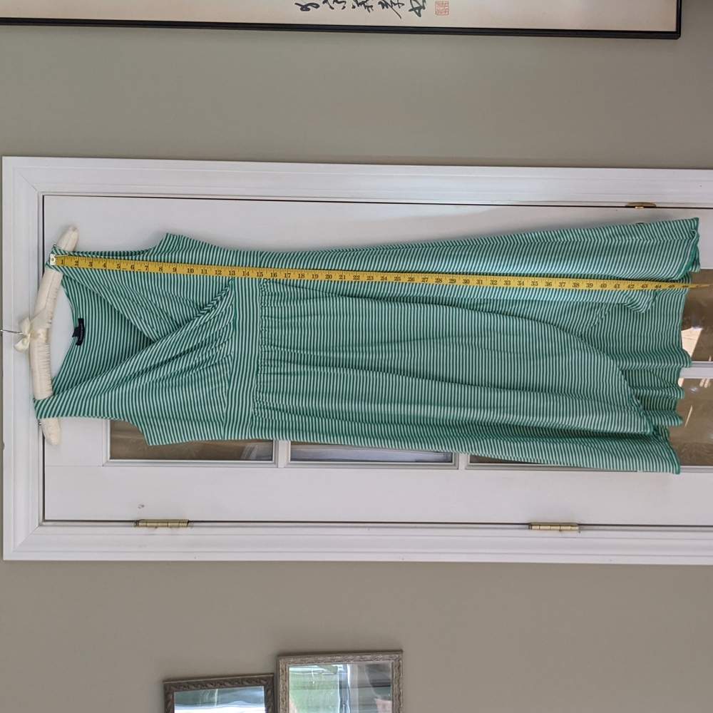 Classic preppy 🩷💚🩷 Lands End multifunction sundress